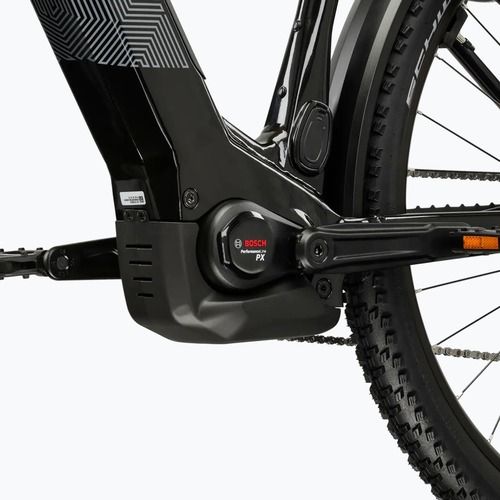 Rower elektryczny KROSS Influx Suv Hyb 3.0 29 el. 800 Wh czarny/srebrny/połysk