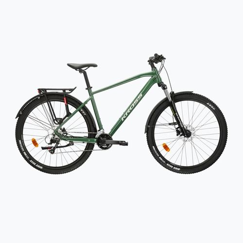 Rower górski KROSS Hexagon 4.0 EQ 27,5" zielony/srebrny/połysk