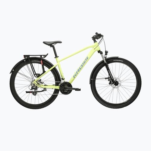 Rower górski KROSS Hexagon 2.0 EQ 29" limonkowy/niebieski/połysk