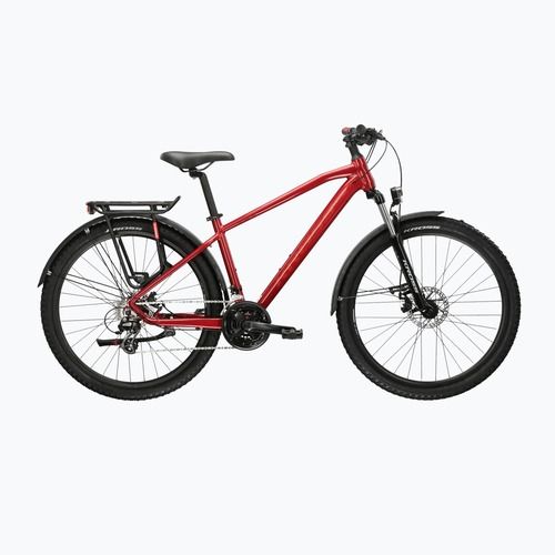 Rower górski KROSS Hexagon 2.0 EQ 27,5" czerwony/bordowy/połysk