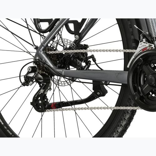 Rower górski KROSS Hexagon 2.0 EQ 27,5" szary/ciemnoszary/połysk