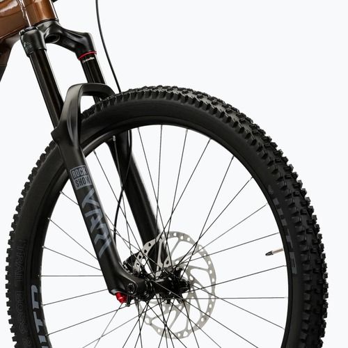 Rower elektryczny męski KROSS Grist Boost 3.0 el. 630 Wh  brązowy/czarny/połysk