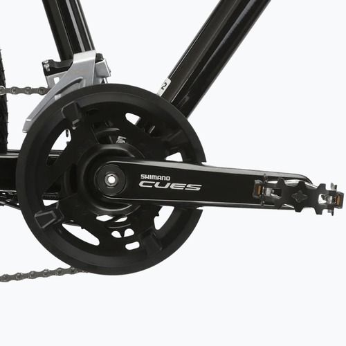 Rower crossowy damski KROSS Evado 5.0 W czarny/turkusowy/połysk