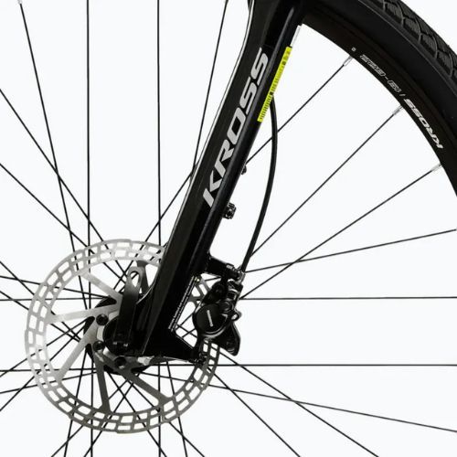 Rower crossowy damski KROSS Evado 5.0 W fioletowy/czarny/połysk