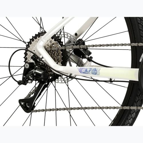 Rower crossowy damski KROSS Evado 4.0 W szary/granatowy/połysk