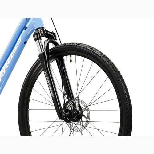 Rower crossowy damski KROSS Evado 3.0 W niebieski/biały/połysk