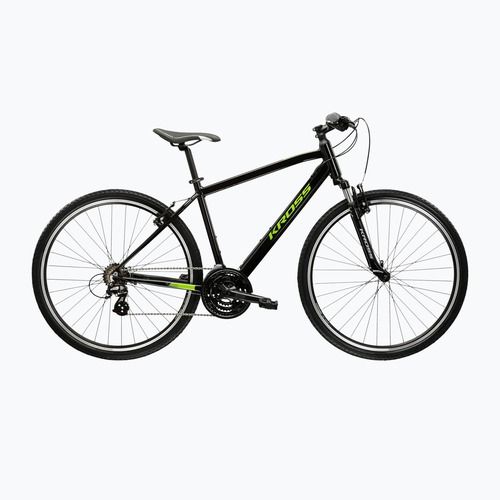 Rower crossowy KROSS Evado 2.0 czarny/zielony/połysk