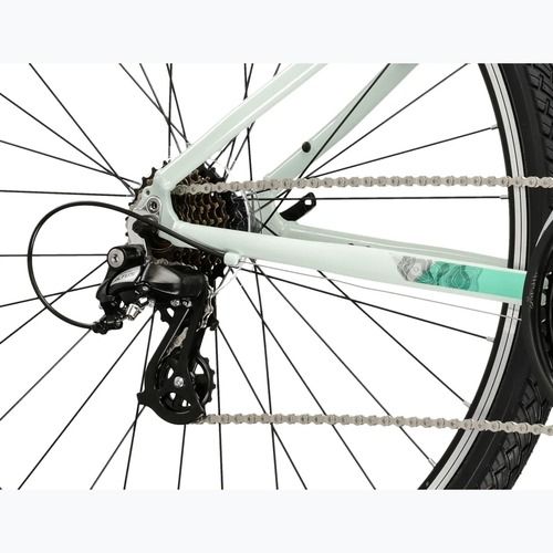 Rower crossowy damski KROSS Evado 2.0 W miętowy/czarny