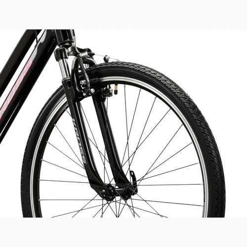 Rower crossowy damski KROSS Evado 2.0 W czarny/różowy/połysk