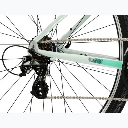 Rower crossowy damski KROSS Evado 2.0 W miętowy/czarny/połysk