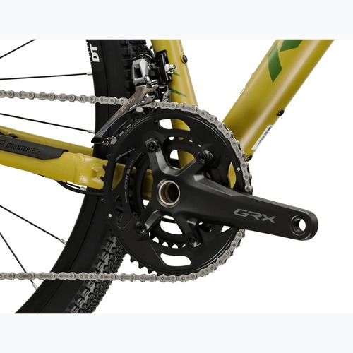Rower gravelowy KROSS Esker 6.0 brązowy/zielony/mat