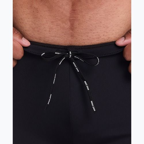Bokserki kąpielowe męskie Nike Logo Graphic Square Leg black
