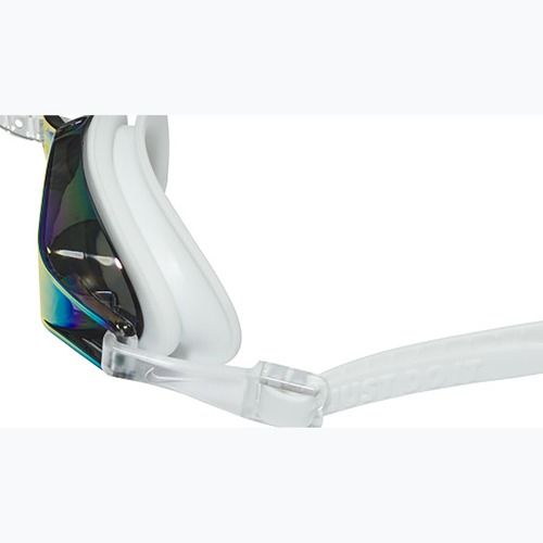 Okulary do pływania Nike Nike Chrome Mirrored white/black