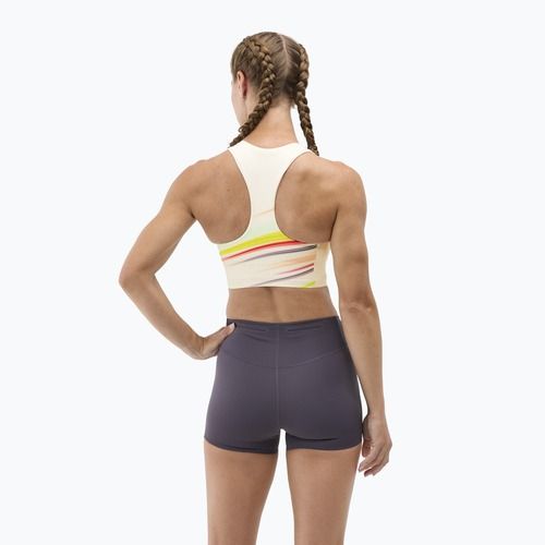 Top treningowy HOKA Race Day Crop alabaster flare