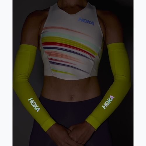 Rękawki do biegania HOKOA Race Day hoka citrus