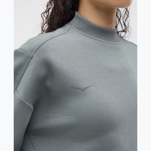 Bluza do biegania damska HOKA Kaitoro Knit Crew slate blue