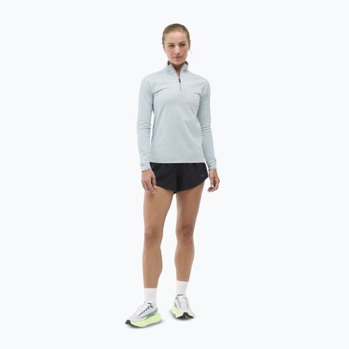 Bluza do biegania damska HOKA GlideTech Quarter Zip mineral blue