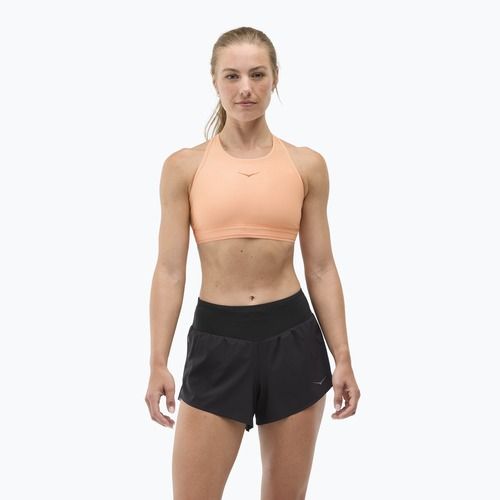 Biustonosz treningowy HOKA Hupana Sports RemovaleCup pale tangerine