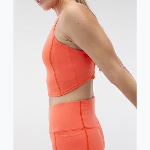 Biustonosz treningowy HOKA Elaro Crop bell pepper