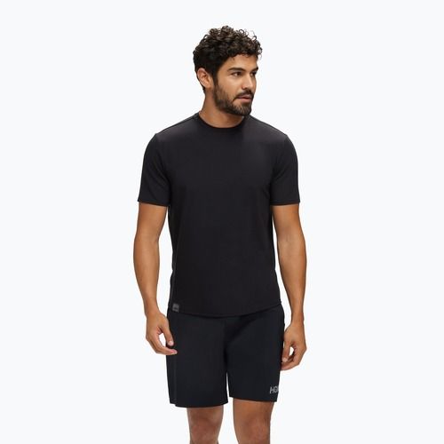 Koszulka do biegania męska HOKA Essential Tee black
