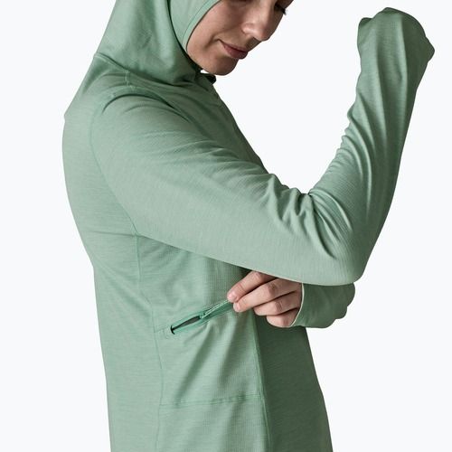 Bluza damska Patagonia Capilene Cool Sun Hoody thermal blue/thin ice x-dye