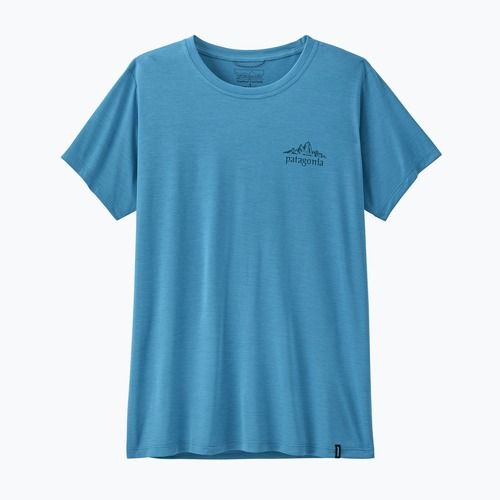 Koszulka damska Patagonia Capilene Cool Daily - Cloud Crag shore blue/light shore blue x-dye