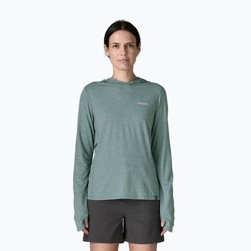 Bluza damska Patagonia Capilene Cool Sun Hoody nouveau green/blue sage x-dye