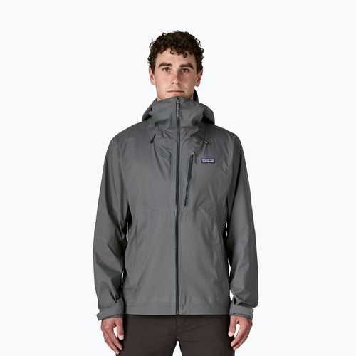 Kurtka przeciwdeszczowa męska Patagonia Granite Crest Rain forge grey w/black