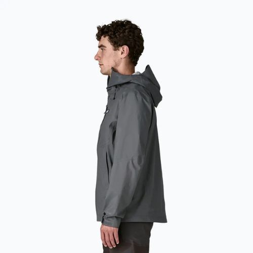 Kurtka przeciwdeszczowa męska Patagonia Granite Crest Rain forge grey w/black