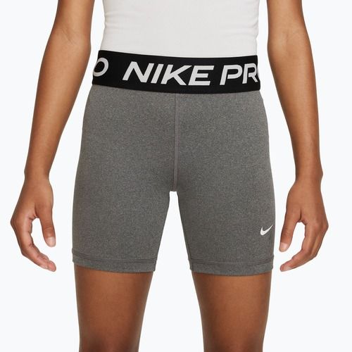 Spodenki dziecięce Nike Pro Dri-Fit 5" carbon heather/white