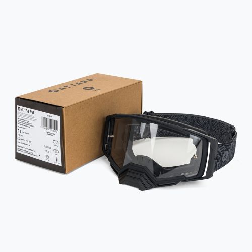 Gogle rowerowe ATTABO Pakrac Anti-Fog czarny