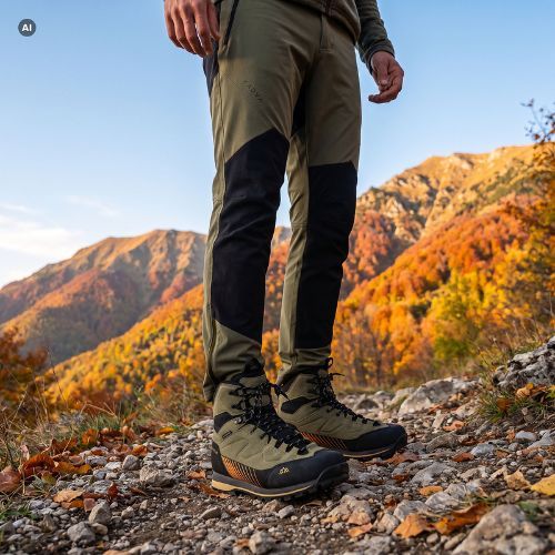 Spodnie trekkingowe męskie KADVA Woodsy zielony