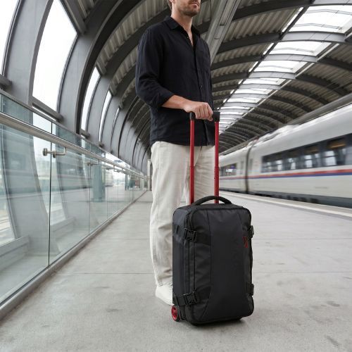 Walizka podróżna KADVA Mons 40 l czarny