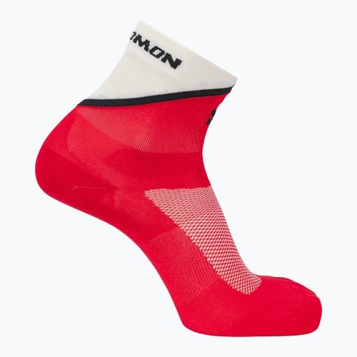 Skarpety Salomon Pulse Ankle fiery red/vanilla ice/black