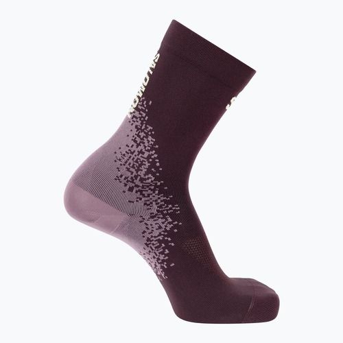 Skarpety Salomon Gravel Crew butterfly/dusky orchid/huckleberry