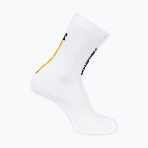 Skarpety Salomon Pulse Race Flag Crew white