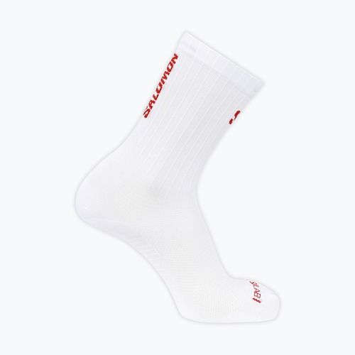 Skarpety Salomon S/Lab Phantasm Crew 3 white/fiery red