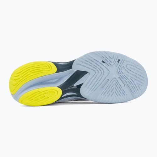 Buty męskie ASICS Netburner Ballistic FF 4 white/raw indigo