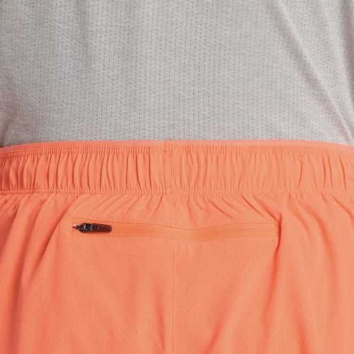 Spodenki męskie New Balance RC Seamless 5" tangerine heat
