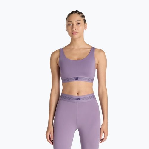 Biustonosz treningowy New Balance AC Train candied violet