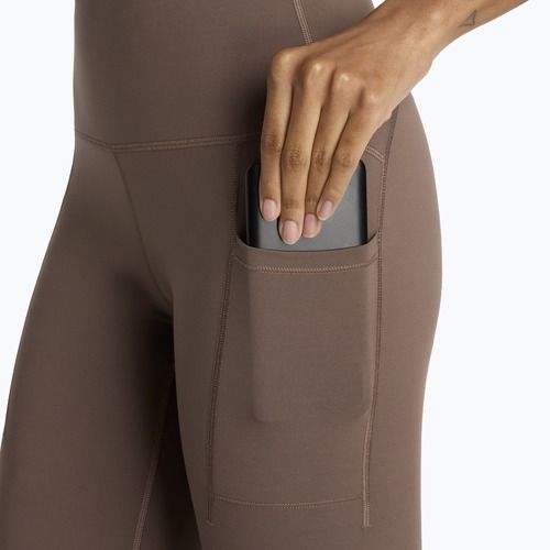 Legginsy do biegania damskie New Balance Sleek Pocket High Rise cortado