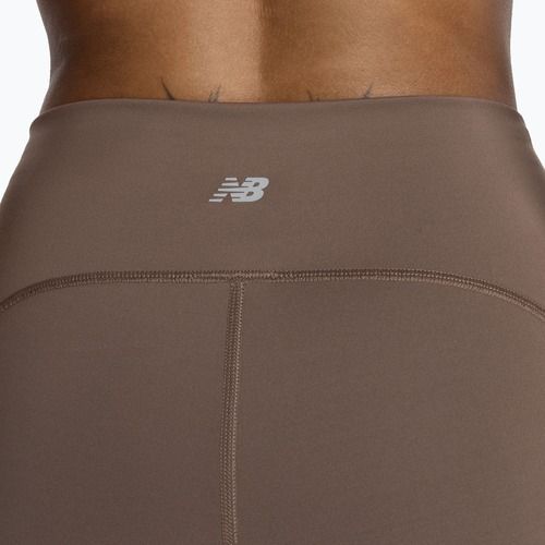 Legginsy do biegania damskie New Balance Sleek Pocket High Rise cortado
