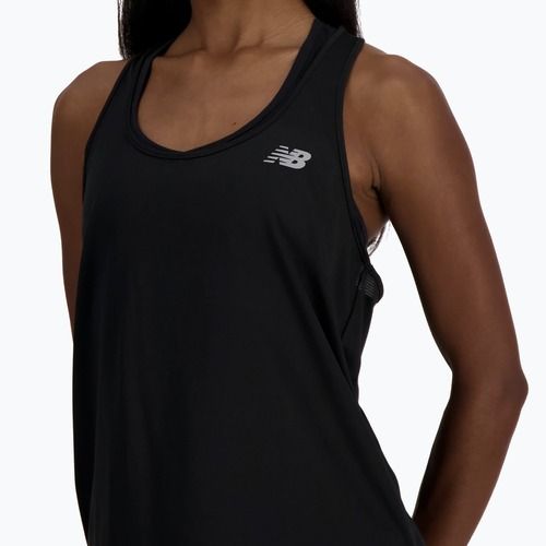Koszulka do biegania damska New Balance Sport Essentials Tank black/white