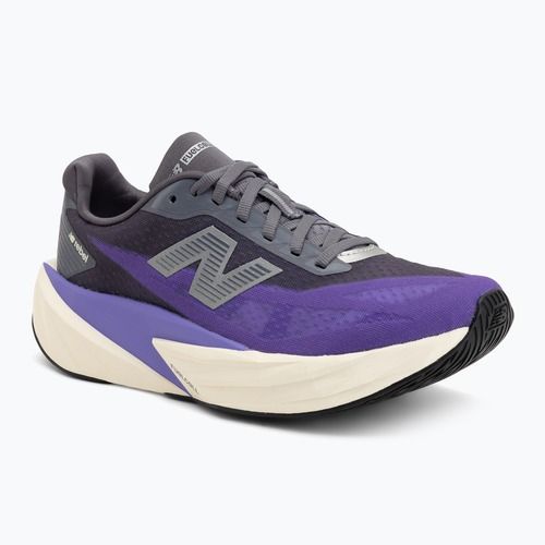 Buty do biegania damskie New Balance FuelCell Rebel V5 electric indigo/truffle salt/silver metallic