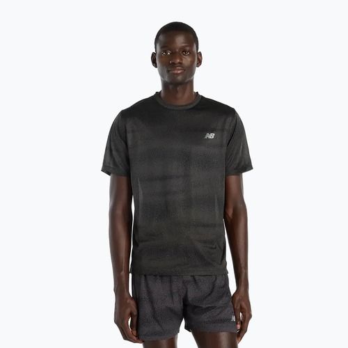 Koszulka męska New Balance Athletics Printed black/grey