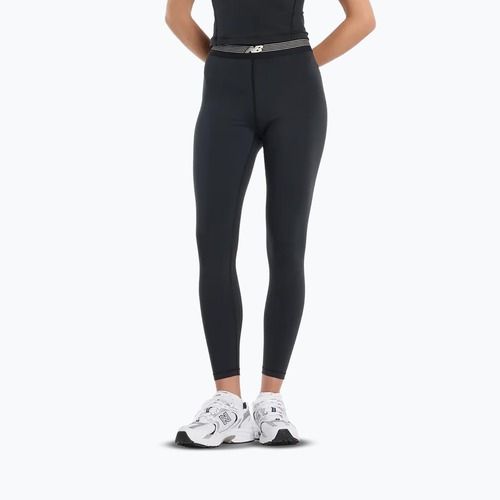 Legginsy damskie New Balance AC 25" black/white