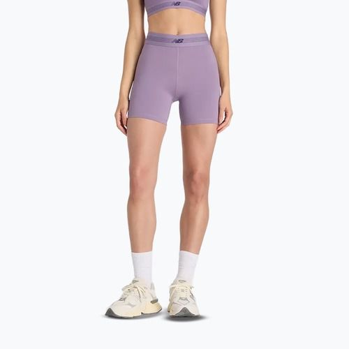 Spodenki damskie New Balance AC Fitted 5" candied violet