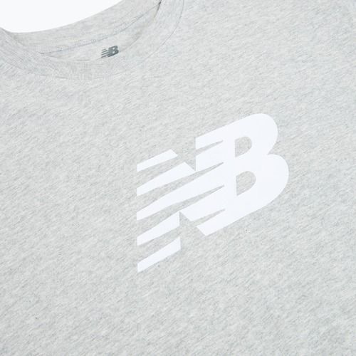 Koszulka damska New Balance Sport Jersey Relaxed Logo reflection/white/light arctic grey