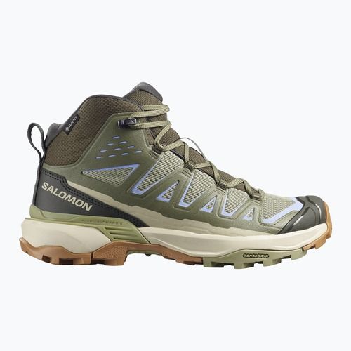 Buty trekkingowe damskie Salomon X Ultra 360 Edge Mid GTX tea/deep lichen green