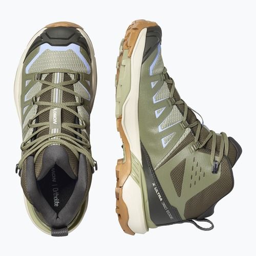 Buty trekkingowe damskie Salomon X Ultra 360 Edge Mid GTX tea/deep lichen green